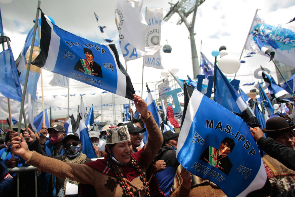 Triunfo del MAS en Bolivia